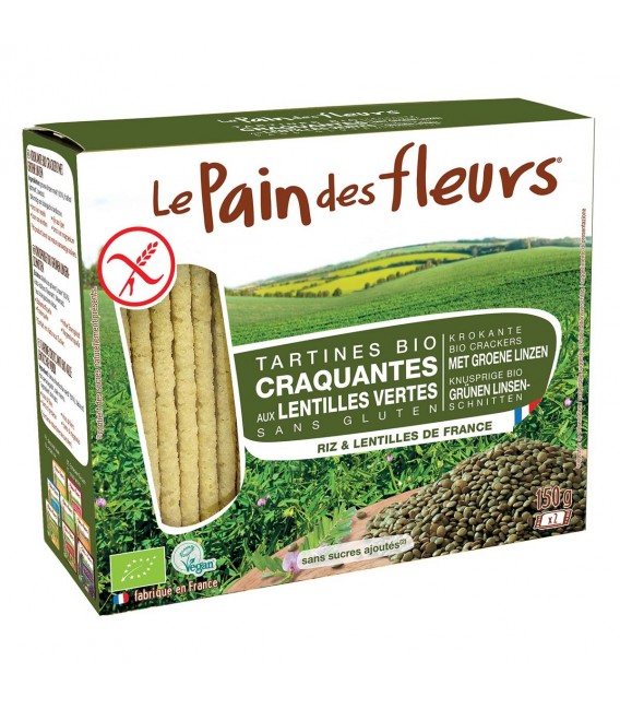 Tartines craquantes au quinoa sans gluten bio