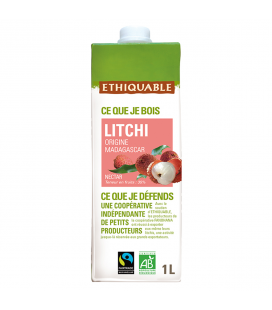 Nectar de litchi de Madagascar bio & équitable