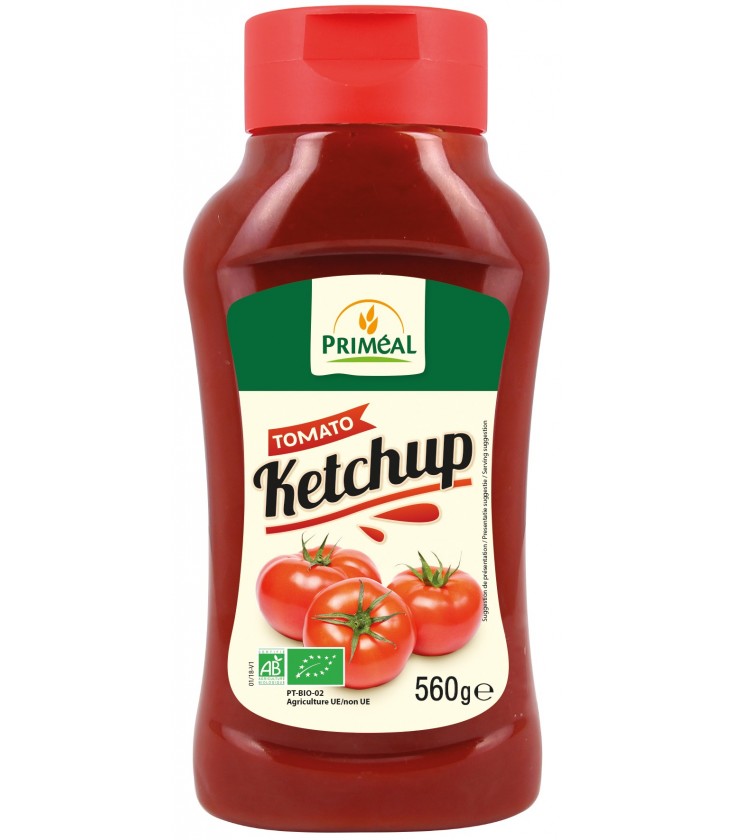 Ketchup bio au sucre de canne