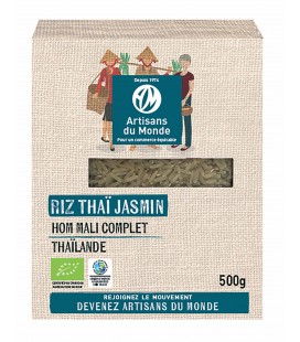 Riz Thaï Jasmin Complet HOM MALI bio et équitable