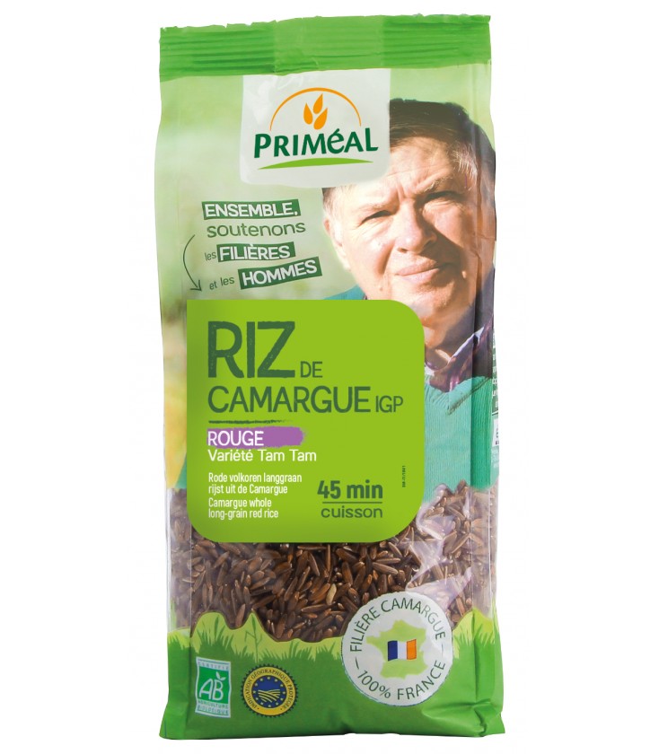 Riz de Camargue rouge, long & complet