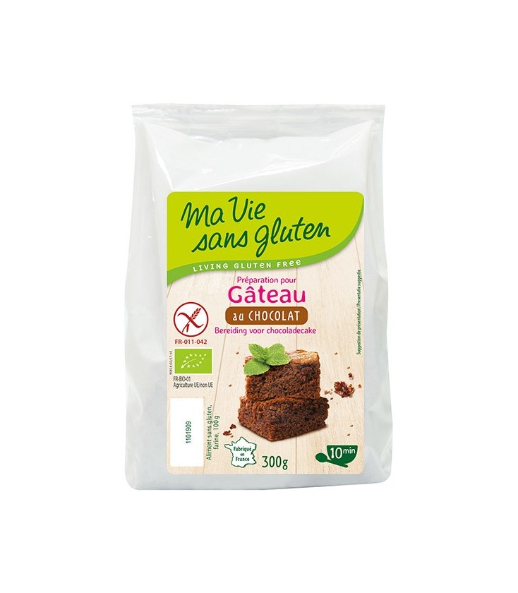 Préparation pour Gâteau au Chocolat bio & sans gluten