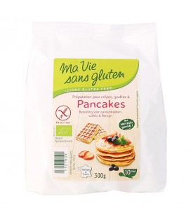 Préparation pour Crêpes, Gaufres et Pancakes bio & sans gluten