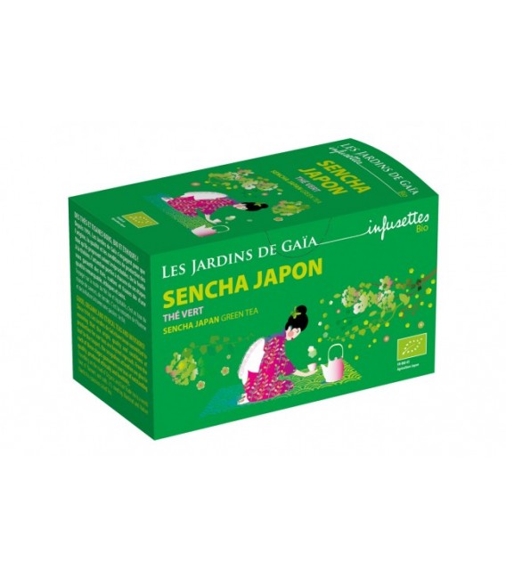 Thé vert Sencha Japon bio & équitable