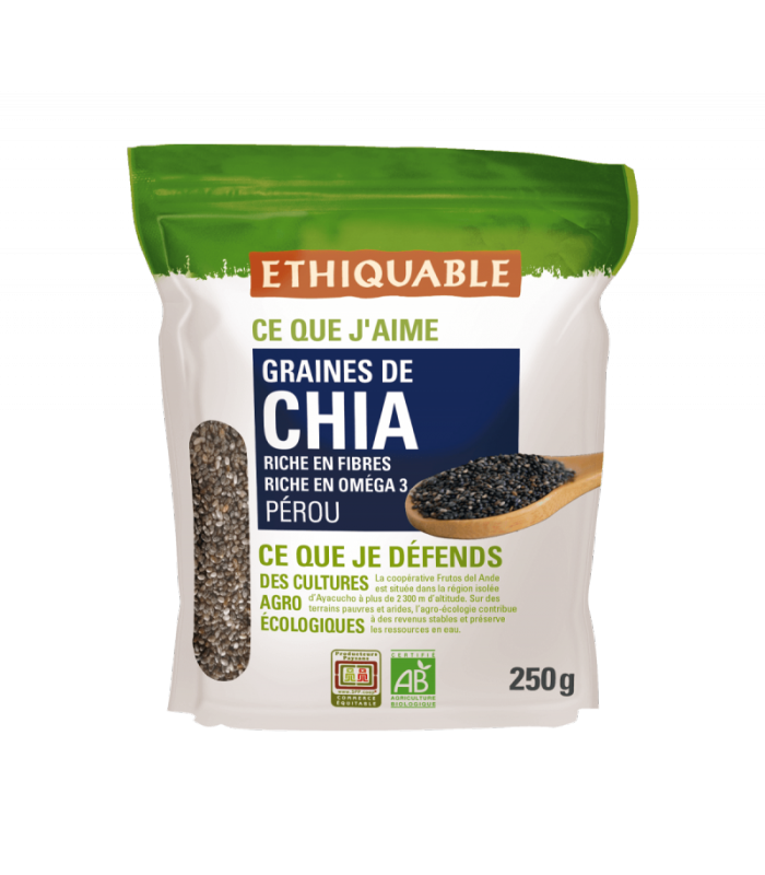 Graines de Chia Bio - Tous Les Fruits Secs