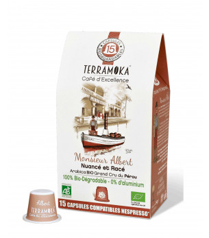 TerraMoka - Dosette bio compatible Senseo® - COULEUR Café