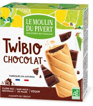 Tartelettes au chocolat noir - Bio, vegan et fabriquées en France