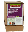 Noisettes grillées à sec SANS SEL bio & équitables RHD 4 kg