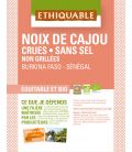 Noix de Cajou Grillées à Sec SANS SEL bio & équitable 40 g