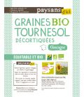 Graines de tournesol décortiquées de Gascogne bio & équitable RHD 5 kg