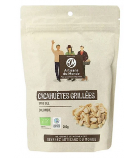 Cacahuètes grillées SANS SEL