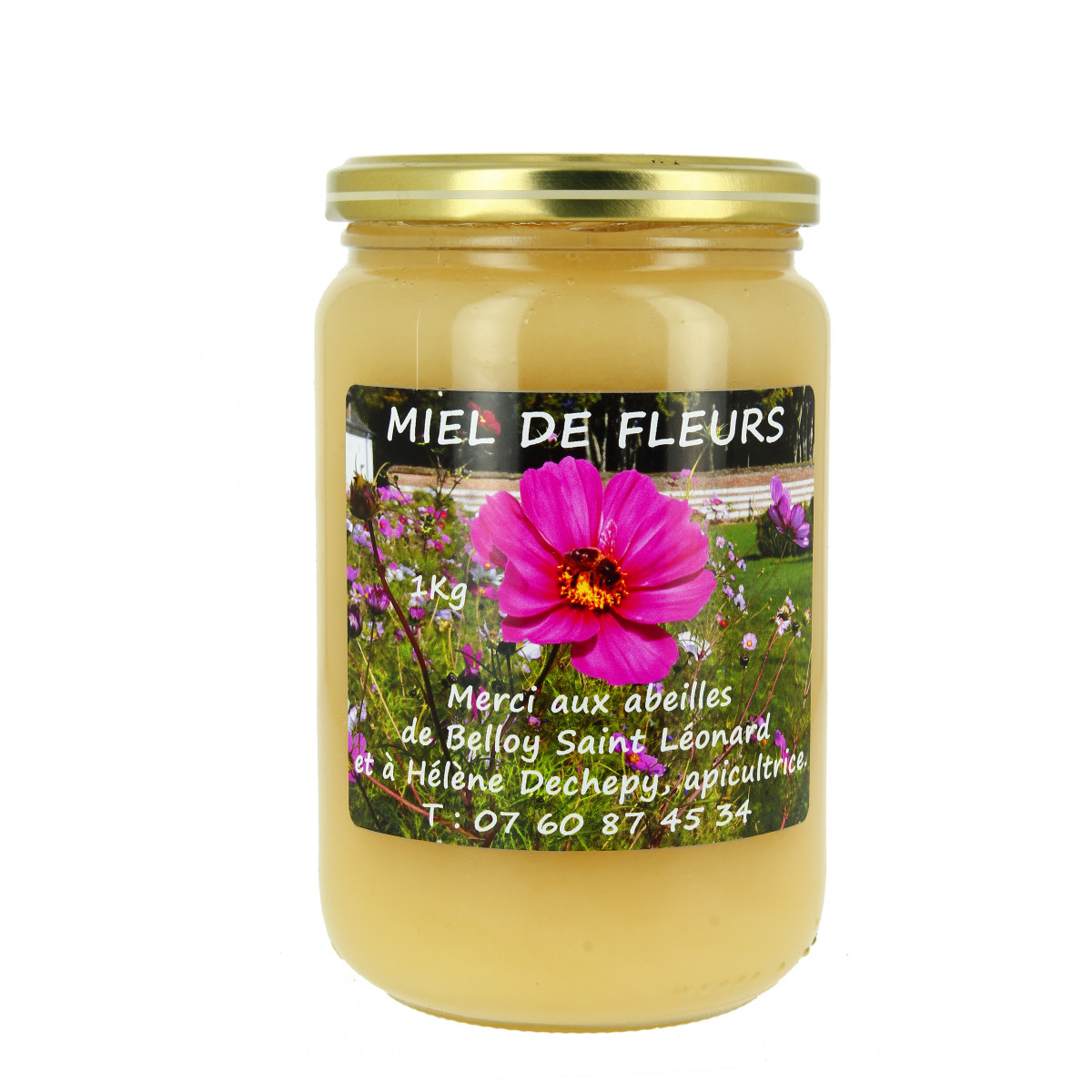 Miel toutes Fleurs de France BIO, 1kg