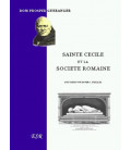 Sainte Cécile et la Société Romaine LIVRE (Occasion)