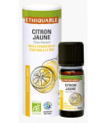 Citron jaune - Huile essentielle bio & équitable