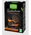 Biscuits Tentation au chocolat noir et écorces d'orange Vegan, bio & équitable