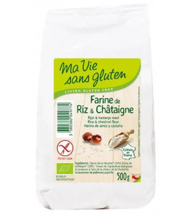 Farine de riz & châtaigne bio & sans gluten