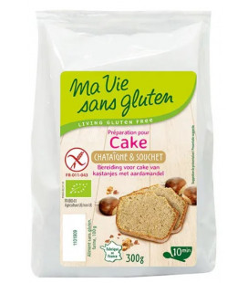 DATE PROCHE - Préparation pour cake bio châtaigne & souchet bio & sans gluten