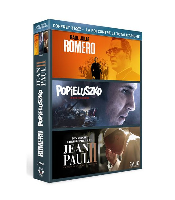 La Foi Contre Le totalitarisme - Coffret ( Romero + Popieluszko + Jean-Paul II )