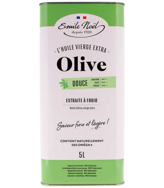 Huile d'olive vierge extra douce bio 5 L