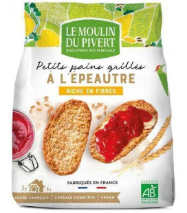 DATE DÉPASSÉE - Petits pains grillés épeautre bio & vegan