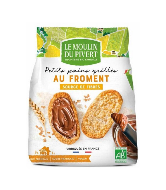 PROMO - Petits Pains Grillés Froment bio & vegan