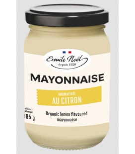 DATE PROCHE - Mayonnaise bio aromatisée au citron 185 g