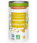 Thé vert Gingembre & écorces de Citron vert bio