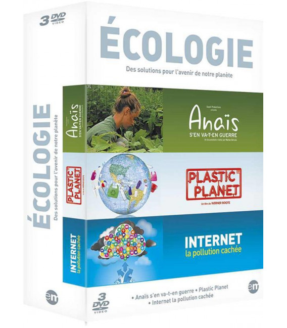 Écologie - Coffret (Anaïs s'en va-t-en Guerre + Plastic Planet + Internet : La Pollution cachée)