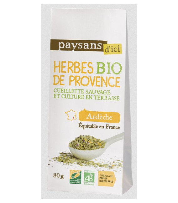 Herbes de Provence d'Ardèche bio & équitable