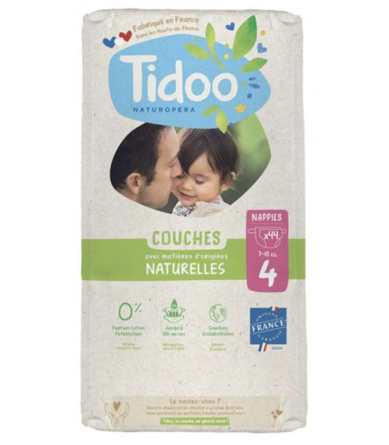 Couches écologiques Jumbo Pack (x38) - T6 (16 à 30 kg)