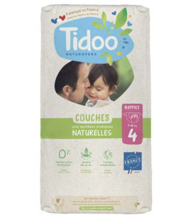 Couches avec matières d'origines naturelles - T4 (7 à 18 kg)