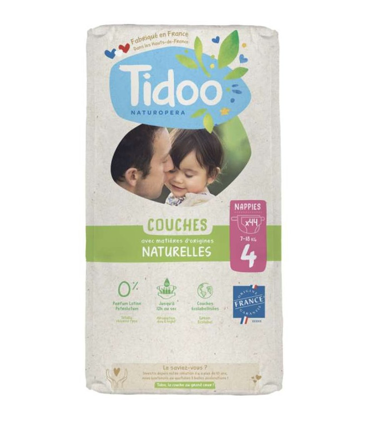 Couches écologiques Jumbo Pack (x38) - T6 (16 à 30 kg)