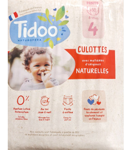 Culottes d'apprentissage avec matières d'origines naturelles T4 (8-15kg)