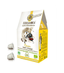 DATE DÉPASSÉE - Capsules biodégradables de café bio OSCAR x15