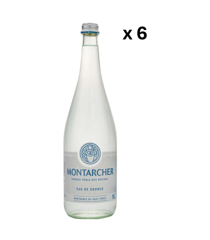 L'eau de source de Montarcher- Eau plate 1L