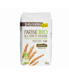 PROMO - Farine de Blé Variété Ancienne T80 bio & équitable