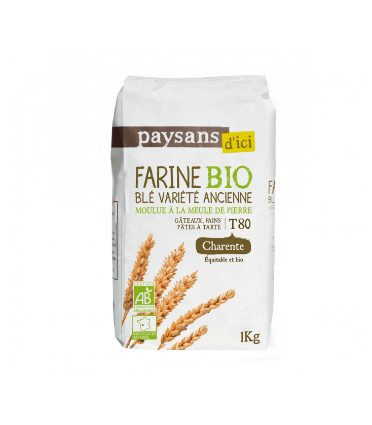 PROMO - Farine de Blé Variété Ancienne T80 bio & équitable