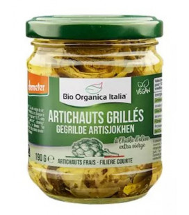 Artichauts grillés à l'huile d'olive Bio et Vegan