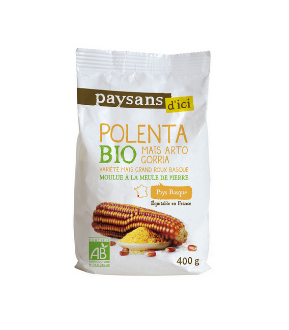 PROMO - Polenta maïs grand roux Bio et Equitable