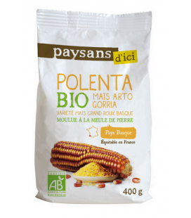 PROMO - Polenta maïs grand roux Bio et Equitable