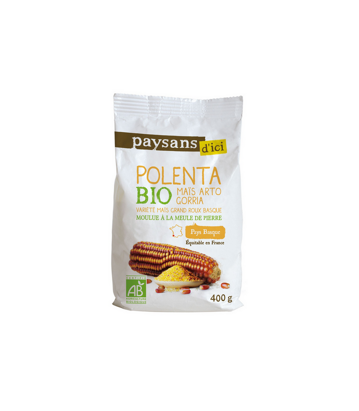 PROMO - Polenta maïs grand roux Bio et Equitable