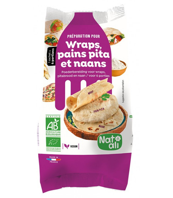 Préparation pour Crêpes, Gaufres et Pancakes bio & sans gluten