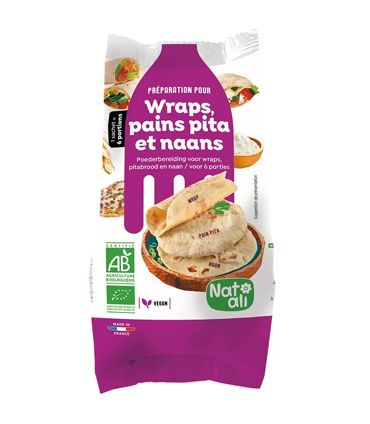 Préparation pour Crêpes, Gaufres et Pancakes bio & sans gluten