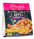 Petits sablés apéro Parmesan et Moutarde Bio