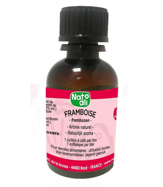 Arôme Naturel bio de Framboise 30 ml