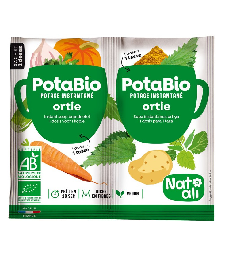 Potage instantané Potabio Poireaux Pommes de Terre BIO