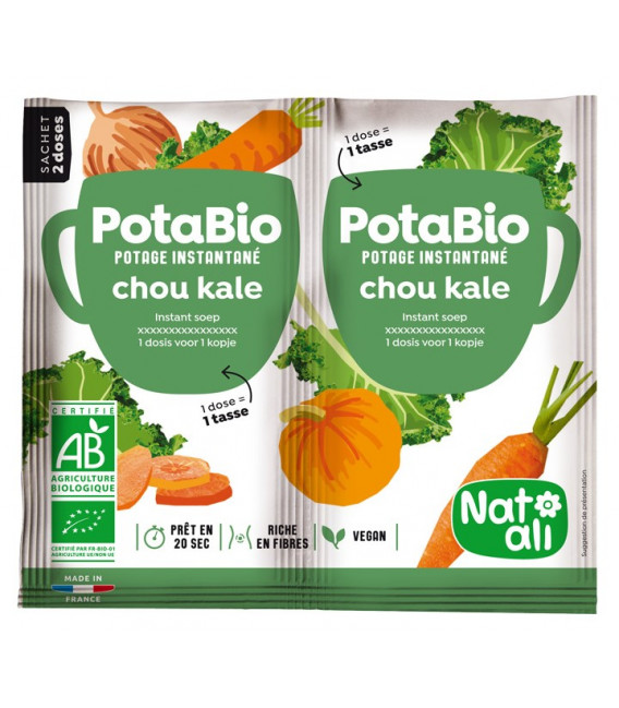 Potage instantané Potabio Chou Kale BIO