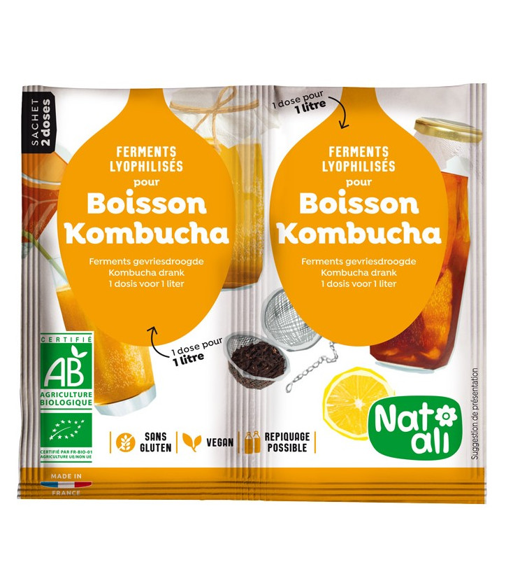 Ferment pour boisson kéfir de fruits BIO