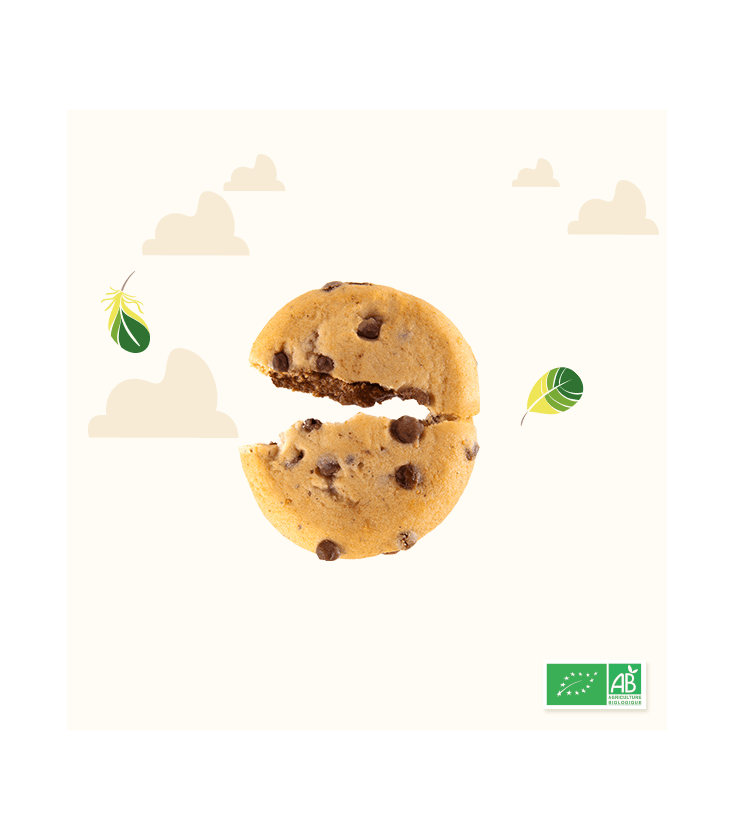 DATE DÉPASSÉE - Cookies Fourré Praliné bio et équitable - 1,5 kg