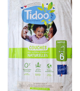 Couches avec matières d'origines naturelles - T4 (7 à 18 kg)